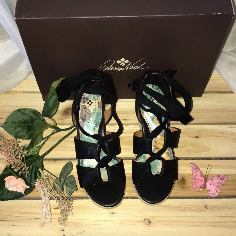 Patricia Nash Riva Wedge Sandals